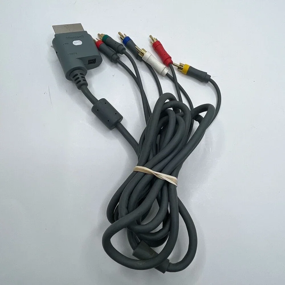 Microsoft Xbox 360 Component HD AV Cable X801255-100 Official OEM YPbPr HDTV
